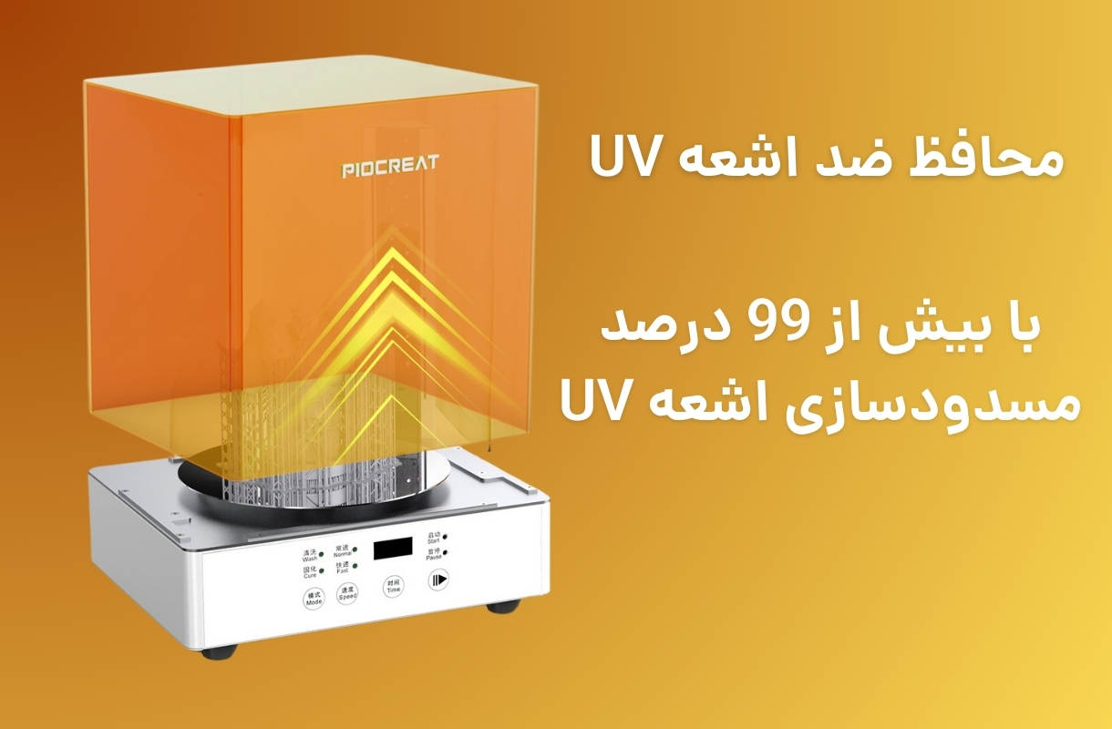 محافظ ضد اشعه UV  دستگاه شست و شو و پخت پایونکست مدل CW01 - قشم خرید